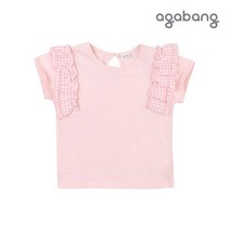 아가방 나나배색티셔츠 PINK 01N35105458