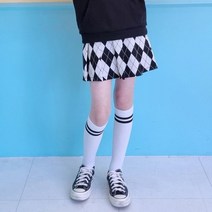 에이블샵 아가일주름스커트