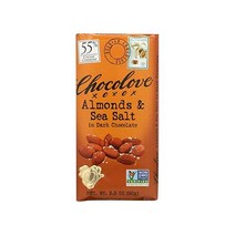 Chocolove 아몬드 시솔트 다크 초콜릿 91g 2개