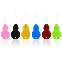 가죽공예 재봉틀에 대 한 12pcs 바늘 스레 기 스티치 삽입 도구 바늘에 대 한 플라스틱 와이어 루프 바느질 스레 재봉 도구, 빨간색