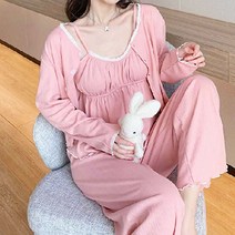 실내복 나시 세트 여자 시원한 여름 가디건 간절기 데일리