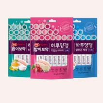 하림 밥이보약 하루양갱 56g 고양이 간식 3종, 걱정없는 유리너리