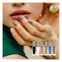 라이브잇 삐아 레디 투 웨어 네일 컬러 매니큐어 7ml, NS06 씨 솔트, 7개