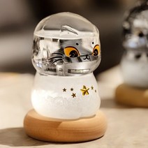 귀여운 고양이 스톰글라스 날씨 변화 예보 선물 장식 인테리어 카페 폭풍 장식품 공예품, 화이트