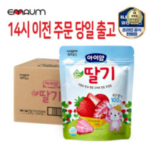 일동후디스 아이얌 동결건조 과일칩 순딸기, 1260개, 12g