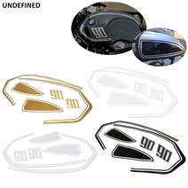 오토바이 연료 탱크 스티커 bmw r nine t scrambler pure racer, 검은색