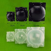 플랜트박스 블루베리 에어포트화분 대형고무화분 슬릿화분 상추키우기 식물 뿌리 성장 상자 고압 원예 루트 볼 사육 케이스 정원 접목 응원 심기 상자, 투명 5cm