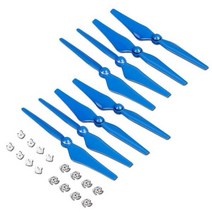 DJI 팬텀 4 고급 소품용 퀵 릴리스 9450S 프로펠러 블레이드 윙 팬 드론 예비 부품 교체 액세서리 8 개, Blue