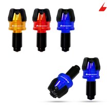 바이커스 혼다 슈퍼커브110 핸들발란스 튜닝 바앤드캡, 레드, 1개