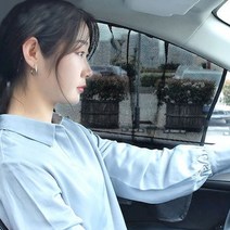 차량 측면 자석 햇빛가리게 앞 뒤좌석 세트구성, 2P(앞좌석 1P + 뒷자석 1P)