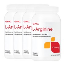 지앤씨 엘 아르기닌 1000mg 90정 x4, 4개
