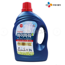 자연 정품 이츠웰 CJ 프리미엄 하이파워 세탁 세제 액체 액상 빨래 3L / 1개
