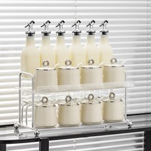 양념통세트 조미료 양념통 선반 주방 항아리 병 조합 세트 가정용 조명 고급 상자 보관함 세라믹 인터넷 연예인, 2. 크림화이트 시리즈 15종 세트 업그레이드 아크릴