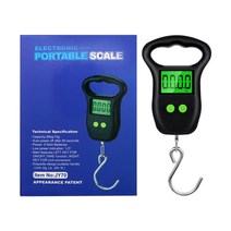 산업용 매달림 톤백 크레인 전자 저울 50kg x 10g 디지털 수하물 저울, 큰 갈고리