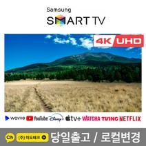 삼성 43인치 4K UHD 스마트 TV 43TU7000 리퍼브 / 크리스탈, 4. 지방권역 벽걸이 +상하브라켓