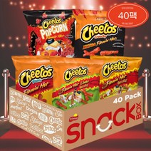 미국 치토스 플레이밍 매운 맛 5종 버라이어티팩 40팩 매콤 핫, 40개, 플레이밍핫 버라이어티팩