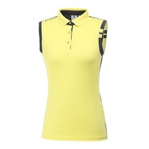 *사은품증정* [와이드앵글] 여성 플레그 라인 슬리브리스 티셔츠 L WWM20211Y4