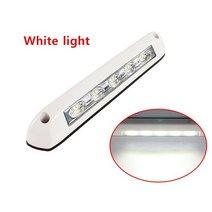 카라반 캠핑카 트레일러 rv 12v24v led 천막 베란다 빛 방수 카 인테리어 벽, 하얀