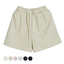 씨씨샵 여성 여름 바스락 나일론 면 반바지