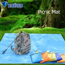 Bluefield Sun Shelter 캠핑 매트 비치 텐트 방수 매트리스 하이킹 여행 피크닉을위한 천막 캐노피, 07 220x300cmBlue