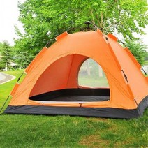 BUyuS텐트 낚시용 캠핑 돔 방수 원터치 4-5인용 낭만굿딜 브이숍, HYT004 밀리터리