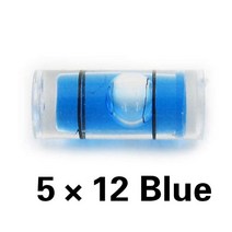 측량 분석 장비 HACCURY 아크릴 버블 레벨 수위 바이알 미터 미니 스피릿 측정기, 02 5x12 Blue