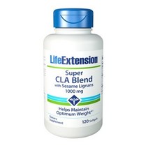 라이프익스텐션 슈퍼 CLA 블랜드 1000mg 소프트젤, 120개입, 3개