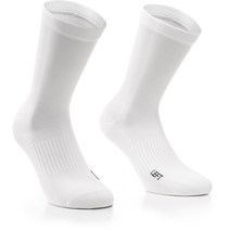 Assos 아소스 자전거 양말 Essence Socks High Twin Pack 홀리 화이트, III