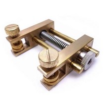 비올라 바이올린 만들기 luthier 도구 솔기 균열을 수리하는 첼로 가장자리 클램프, 균열 고정물 황금