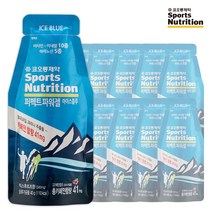 코오롱 스포츠뉴트리션 퍼펙트 파워젤(스포츠 에너지젤) 아이스블루맛 12팩 (마라톤 자전거 수영 철인3종 운동 보충제), 단품