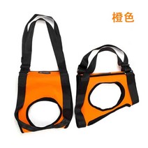 강아지 슬개골 탈구 변형 보조 붕대 보조기 보호대 재활도구, 오렌지[앞다리]개, S-소형ml