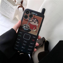 갤럭시 a53 51 42 33 32 31 23 22 21s 13 귀여운 캐릭터 레트로 안테나 전화기 핸드폰 특이한 젤리 케이스