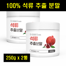 석류 추출물 분말 석류 엘라그산 가루 석류 파우더 추출분말 100% 100퍼센트 100프로 250g 2통