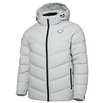 다이나핏 [사은양말증정] 남성 가볍고 따듯한 후드 탈부착형 STORM FIT (스톰 핏) α 미들 구스 다운 YMW21516 SBD
