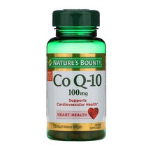 Nature's Bounty 네이처스 바운티 코큐텐 코엔자임 큐텐 CoQ10 100mg 75소프트젤