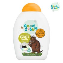 굿버블 영국 버블배스 버블클랜저 거품 입욕제 달콤한 배향 400ml 영유아가능 저자극 비건인증 친환경 자연유래 수분유지 그루팔로 프리클리 페어, 1개