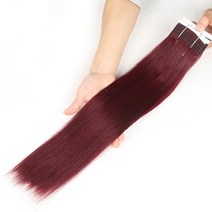 Joedir-더블 드로운 브라질 레미 헤어 번들 야키 스트레이트 위브 컬러 # P6/613 피아노 색상 금발, 10 Color  99J_05 16 inches