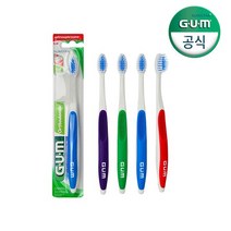 GUM 검 치과 교정칫솔 V커팅 칫솔추천 124 1개입, 없음