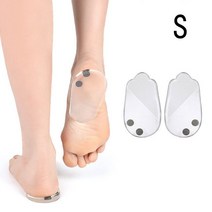 오다리교정기 다리 발 교정벨트 교정밴드 자세교정기 2PCS Insoles 교정 구두 삽입 패드 효과적인 O/X 유형, 01 S