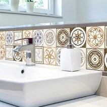 북유럽 스타일 타일 시트지 포인트 CZT 20cmX5m, 4. CZT-004