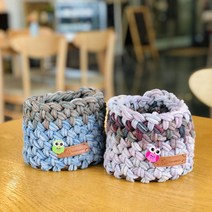 양말목공예 원형연필꽂이 만들기 DIY, 단품