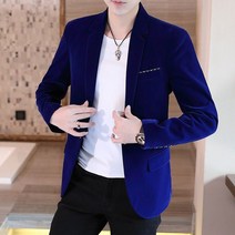 남성용 벨벳 정장 자켓 기모 블레이저 캐주얼 점퍼 겨울 잠바 빅사이즈