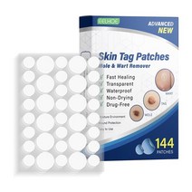 사마귀제거팬 스킨 태그 리무버 패치 사마귀 제거 스티커 천연 성분 144 개, [01] Skin Tag Remover