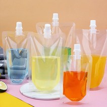 비닐백 음료 보관 스 파우 트 치 200ml DD-10290 용기 치어팩 쥬스 캡, 본상품선택