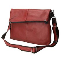 [더블] 숄더백 가죽 가죽 남성 클러치 백 VLR-1656 레드