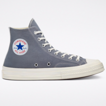 국내매장용 컨버스 CONVERSE 남성 여성 컨버스 X 꼼데 가르송 플레이 척 70 스틸그레이 171847C 운동화 스니커즈 슈즈 신발 하이탑