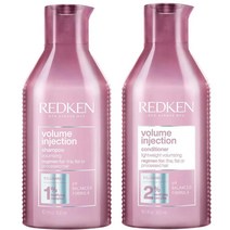 Redken 레드켄 볼륨 인젝션 샴푸 앤 컨디셔너 Shampoo Conditioner Duo 300ml
