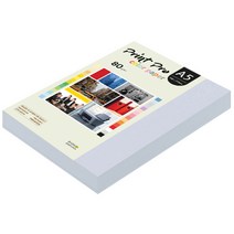 종이문화 프린트프로 칼라복사지 A5 80g No.19 미스티블루 250매