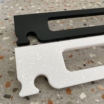 EAM I-Marble 인조대리석 기능성 수건걸이, 흰색