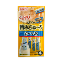 이나바 챠오츄르 츄르스틱 구루메 버라이어티 츄브 마구로쥬레 4p/20p/40p/60p 고양이 마약간식, 1팩, [SC-128] 닭가슴살 해물믹스 20p